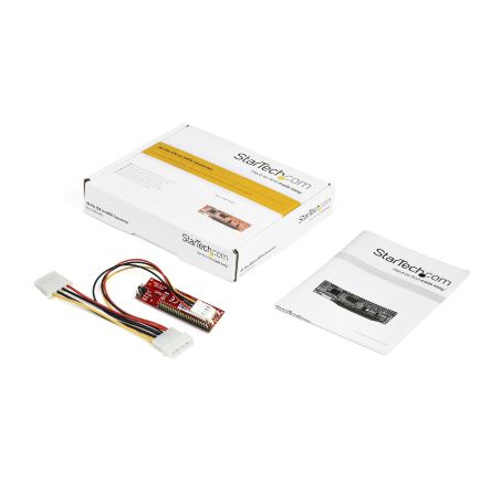 StarTech.com Festplattenadapter, IDE-auf-SATA-Adapter, 1 Laufwerke, 2.5 Zoll, 3.5 Zoll 75.5 X 23 X 20mm