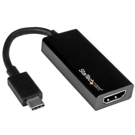 StarTech.com USB C to HDMI Adapter, Thunderbolt 3 USB 3.1, 1 Supported Display(s) - 4K @ 30Hz