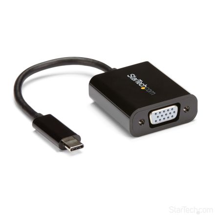 StarTech.com USB C to VGA Adapter, USB 3.1, 1 Supported Display(s) - 1920 x 1200