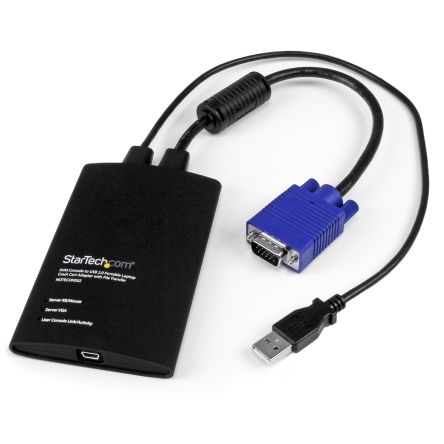 StarTech.com USB VGA KVM Switch, USB Crash Cart Adapter, 1920 X 1200 Maximum Resolution