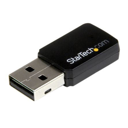 StarTech.com WLAN-Adapter USB 2.0 WiFi 2.4GHz AC600 802.11a, 802.11ac, 802.11b, 802.11g, 802.11n, 433Mbit/s
