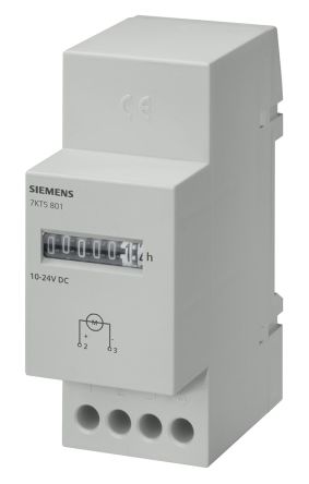 Siemens Contador De Horas, Con Display Mecánico De 7 Dígitos, 115 V Ac