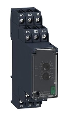 Schneider Electric Harmony Control Überwachungsrelais 1-phasig, 2-poliger Wechsler 1A Überstrom, Unterstrom 4mA