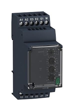 Schneider Electric Harmony Control Überwachungsrelais 3-phasig, 2-poliger Wechsler 15A Überstrom, Unterstrom 150mA