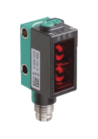 Pepperl + Fuchs OBR7500 Kubisch Optischer Sensor, Reflektierend, Bereich 0 → 7,5 M, NPN/PNP Ausgang, 4-poliger