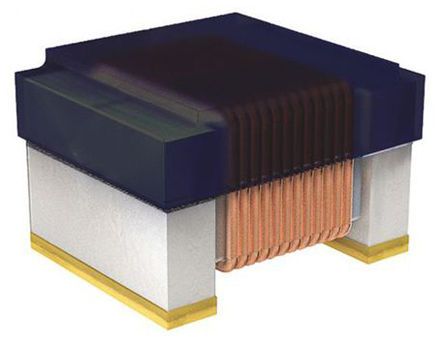 Wurth Elektronik WE-RFI Drosselspule, 10 μH 150mA Mit Ferrit-Kern, 1008A Gehäuse 2.5mm / ±5%, 33MHz