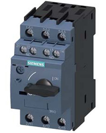 Siemens SIRIUS SRV2 Motorschutzschalter, 2,8 → 4 A 690 V 45mm X 96.9mm SZ S00