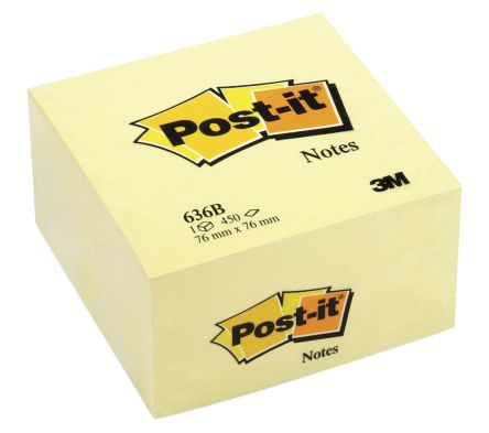 Post-It Haftnotiz, 450 Blatt, Gelb