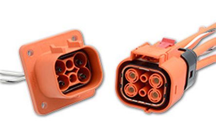 Amphenol Industrial RADSOK Epower Lite EV-Steckverbinder, RADSOK-Buchse Mit HVIL, 1-reihig, 2-polig, Male, 4 Mm², / 7.5