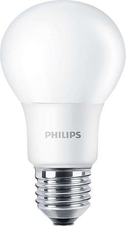 Philips Lighting Philips CorePro, LED, LED-Lampe, Kolbenform, F, 5,5 W / 230V, 470 Lm, E27 Sockel, 2700K Warmweiß