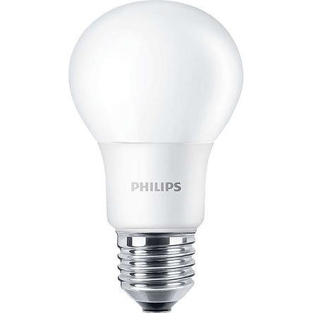Philips Lighting Philips CorePro, LED, LED-Lampe, Kolbenform, 5 W / 230V, 470 Lm, E27 Sockel, 4000K Kaltweiß