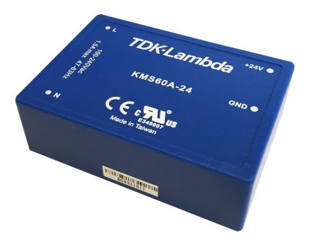 TDK-Lambda Schaltnetzteil, AUS 5.1V Dc / 10A 60W, EIN 120 → 370 V Dc, 90 → 264 V Ac Gekapselt,