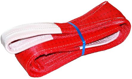 RS PRO, 合成纤维吊装带, 5m长, 150mm宽, 5t直拉负荷, 4t安全负荷, 红色