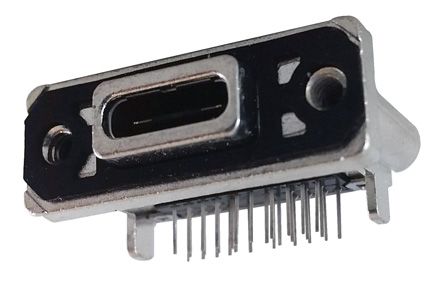 Amphenol ICC Connecteur USB 3.1 C Femelle Amphenol Ports, Montage Sur CI, Angle Droit, Série MUSBR