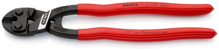 Knipex Kompakter Bolzenschneider, Hochlegierter CrV-Stahl 250 Mm, Schneidkraft → 6 Mm