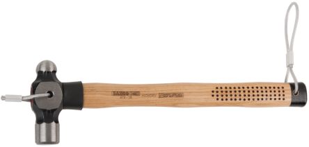 Bahco Hammer, Kugelhammer Hickory-Holz-Stiel 450g 330 Mm