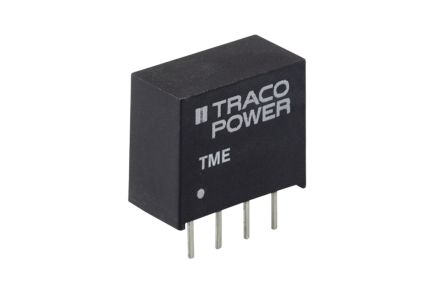 TRACOPOWER TME DC-DC Converter, 15V Dc/ 65mA Output, 4.5 → 5.5 V Dc Input, 1W, Through Hole, +85°C Max Temp