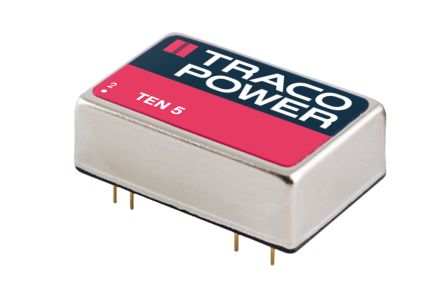 TRACOPOWER TEN 5 DC/DC-Wandler 6W 12 V Dc IN, 5V Dc OUT / 1A 1.5kV Dc Isoliert
