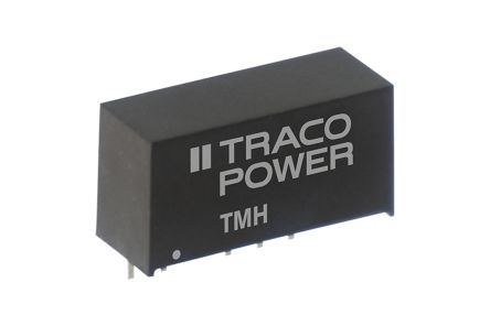 TRACOPOWER TMH DC-DC Converter, ±15V Dc/ 65mA Output, 21.6 → 26.4 V Dc Input, 2W, Through Hole, +85°C Max Temp