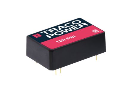 TRACOPOWER Convertitore C.c.-c.c. 6W, Vin 18 → 75 V C.c., Vout 12V Cc, 1.5kV Cc