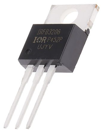 Infineon MOSFET, Canale N, 3 MΩ, 210 A, TO-220AB, Su Foro