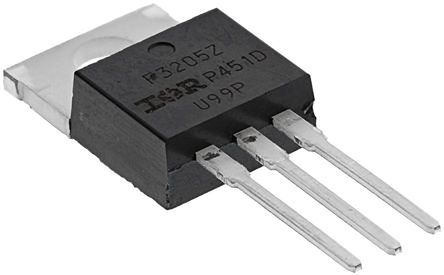 Infineon HEXFET IRF3205ZPBF N-Kanal, THT MOSFET 55 V / 110 A 170 W, 3-Pin TO-220AB