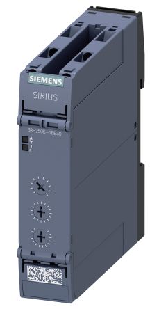 Siemens Temporizador Multifunción 3RP25, 24V Ac/dc, 3A, 2 Contactos, DPDT, Tempo. 0.05 S → 100h