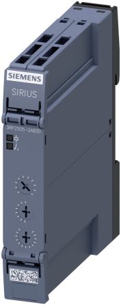 Siemens 时间继电器, 3RP25 系列, 24V 交流/直流, 1触点, 时间范围 0.05 s → 100h