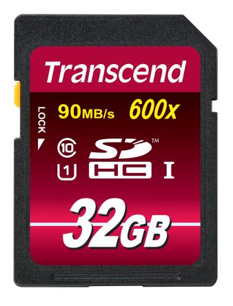 Transcend Ultimate SDHC SD-Karte 32 GB Class 10, UHS-1 U1, MLC