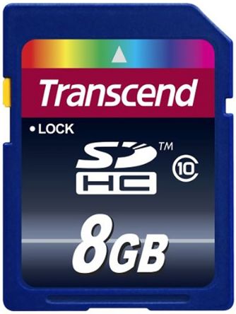 Transcend Tarjeta SD SDHC Sí 8 GB MLC -40 → +85°C