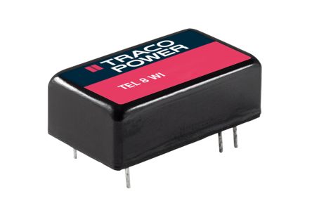 TRACOPOWER TEL 8WI DC/DC-Wandler 8W 24 V Dc IN, 3.3V Dc OUT / 1.6A 1.5kV Dc Isoliert