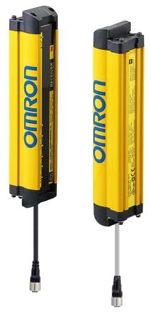 Omron F3SG-RE Lichtvorhang Strahlabstand 14mm Empfänger, Sender Typ C 2 47-Strahl, Schutzhöhe 480mm