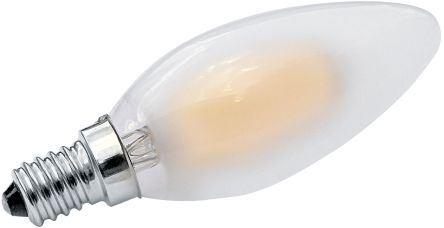 Orbitec Lampe GLS à LED Bougie E14, 4 W, 470 Lm, 2700K, Blanc Chaud