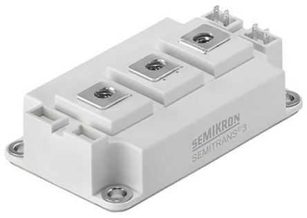 Semikron IGBT-Modul / 616 A 20V Max. Dual, 1200 V, 7-Pin SEMITRANS3 N-Kanal