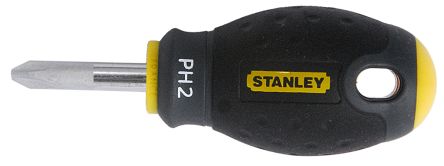 Stanley PH2 PHILLIPS® Stummel-Schraubendreher, Stahl / Klinge 30 Mm