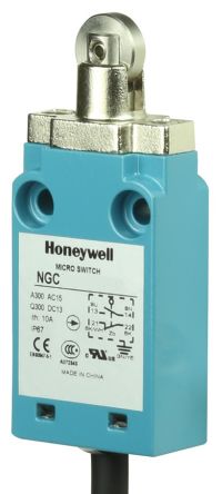 Honeywell NGC Endschalter, Rollenstößel, 1-poliger Wechsler, Schließer/Öffner, IP 67, Metall, 120 V Ac 6 A, 125 V Dc