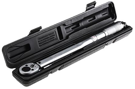1//2 Square Drive Ratchet Torque Wrench Calibrated Tool 28-210 Nm with Case