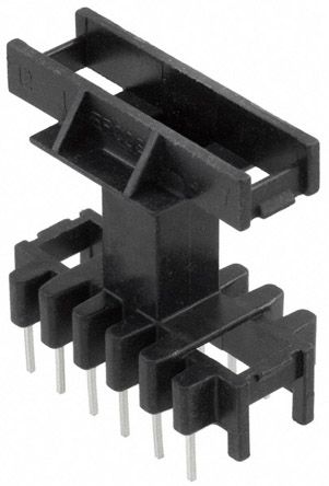 EPCOS 垂直线圈架, 变压器配件, GFR 聚对苯二甲酸二醇酯制, 35.4 x 19.2 x 34.8mm, 使用于E 30/15/7 磁芯