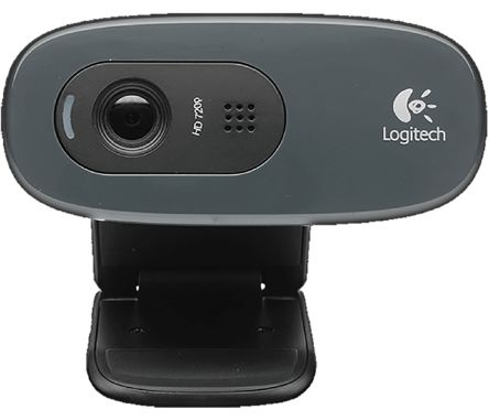 Logitech Webcam C270, Ris. 1280 X 720, 3MP, USB 1.8, Microfono Integrato