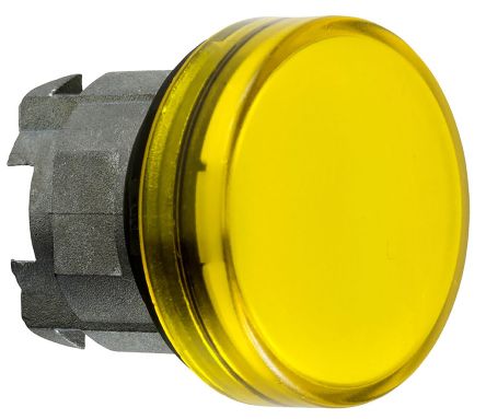 Schneider Electric Yellow Pilot Light, 22mm Cutout Harmony XB4 Series