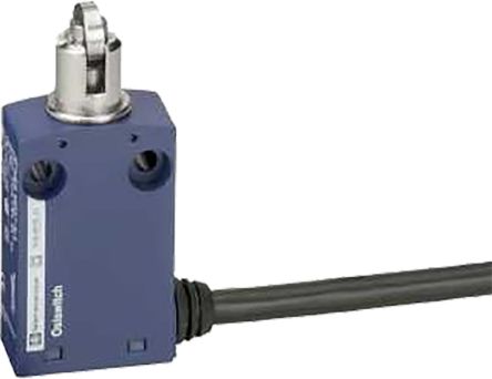 Telemecanique Sensors Telemecanique OsiSense XC Endschalter, Rollenstößel, 2-polig, Schließer/Öffner, IP 65, Kunststoff, 6A Anschluss Kabel