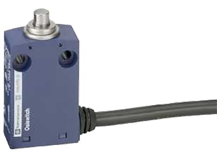 Telemecanique Sensors Telemecanique OsiSense XC Endschalter, Federstößel, 2-polig, Schließer/Öffner, IP 65, Kunststoff, 6A Anschluss Kabel