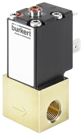 Burkert Bürkert 2871, G1/8 Buchse 2/2-Wege Direkt Proportionales Magnetventil 24 V Dc, Öffner