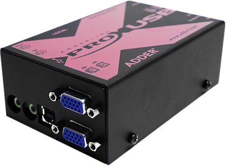 Adder Prolunga KVM X-USBPRO-MS2-UK USB 2 CATx VGA 1