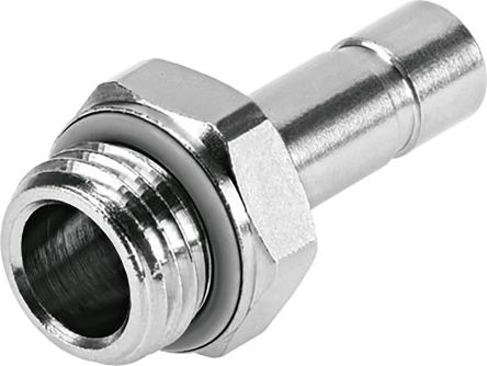 Festo NPQH Series Straight Threaded Adaptor, G 1/8 Male To Push In 4 Mm, Threaded-to-Tube Connection Style, 578360