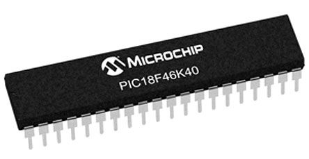Microchip Mikrocontroller PIC18F PIC 8bit SMD 64 KB DIP 40-Pin 64MHz 3,728 KB RAM