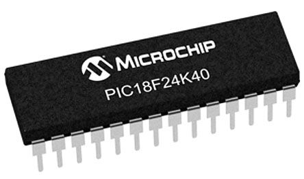 Microchip Microcontrôleur, 8bit, 1,024 Ko RAM, 16 Ko, 64MHz, SPDIP 28, Série PIC18F