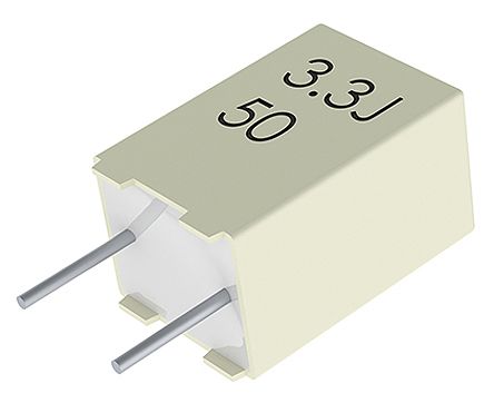 KEMET R82 Folienkondensator 2.2nF ±10% / 63 V Ac, 100 V Dc Raster 5mm