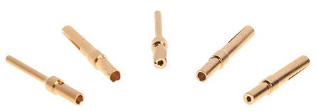 HARTING M12 Rundsteckverbinderkontakt Stecker Größe 0.8mm, Für Push-Pull-Steckverbinder, M12 Crimp, 26 → 22 AWG