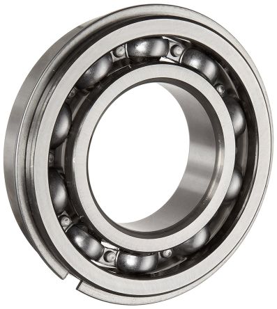 SKF 6208NR/C3 Single Row Deep Groove Ball Bearing- Open Type End Type, 40mm I.D, 80mm O.D